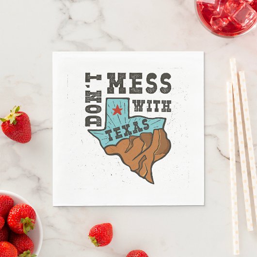 Doe niet veel met Texas Servet