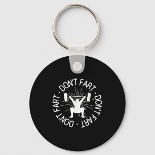 Doe Niet Ver Domme Fitness Sportzaal Cadeau Sleutelhanger