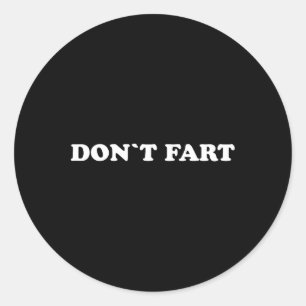 Doe Niet Vliegen Gym Sport Bodybuilding Eiwit Work Ronde Sticker