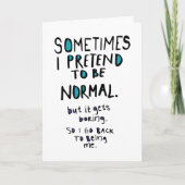Doe normaal kaart (Voorkant)
