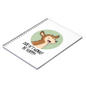 Doe-nt Worry Be Happy Grappig Hert Spelling Notitieboek (Linkerzijde)