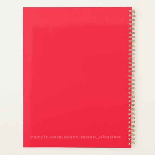 Doe nu goede dingen in Rainbow Tie Dye Boho Planner (Achterkant)