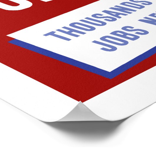 Doe nu mee aan de WAC! Poster (Hoek)