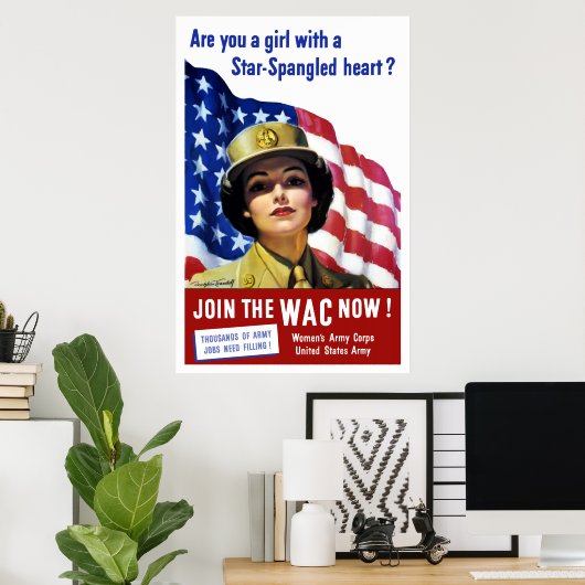 Doe nu mee aan de WAC! Poster (Thuiskantoor)