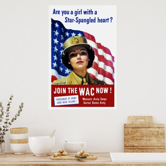 Doe nu mee aan de WAC! Poster (Keuken)