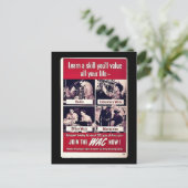 Doe nu mee! briefkaart (Staand voorkant)