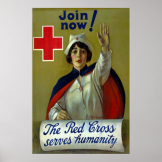 Doe nu mee! ~ WW1-verpleegkundig Poster