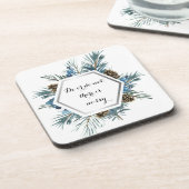 Doe of niet, er is geen poging bier onderzetter (Linkerzijde)