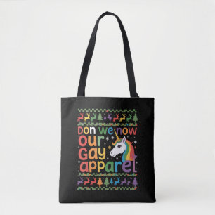 Doe Ons Nu Onze Homo Kleding Eenhoring Homo Kerstm Tote Bag