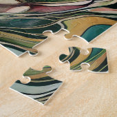 Doe op de berghelling 500 Piece Puzzel (Zijkant)