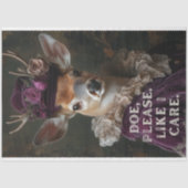 Doe Please Like I Care Sassy Herten Decoupage Tissuepapier (Voorkant)