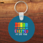 Doe Re Mi Fa So Opgewonden Sleutelhanger (Voorkant)
