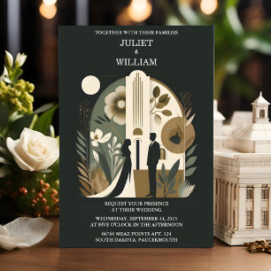 Doe Retro 70s 80s Fast Bold Boho Courthouse Bruilo Kaart