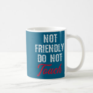 Doe Shirt Niet Vriendelijk Niet Aanraken Sarcasme Koffiemok