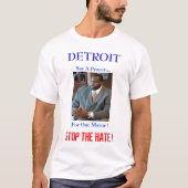DOE, STOP DE HATE! T-SHIRT (Voorkant)