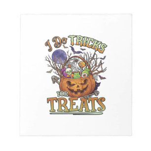 Doe Trucs Snoepjes Halloween Pompoen Mand Snoep S Notitieblok