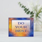 DOE UW BESTE BRIEFKAART (Staand voorkant)