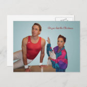 Doe uw beste deze Kerstmis Feestdagenkaart (Voorkant / Achterkant)