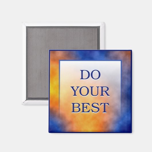 DOE UW BESTE MAGNEET (Voorkant / Achterkant)