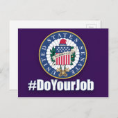 Doe uw Briefkaart voor de taaksenaat (Voorkant / Achterkant)