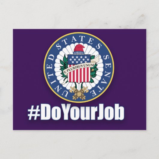 Doe uw Briefkaart voor de taaksenaat (Voorkant)