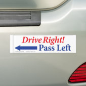 Doe uw deel om congestie te herstellen! bumpersticker (Op auto)