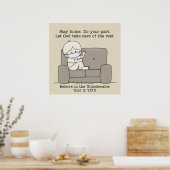 Doe uw deel poster (Keuken)