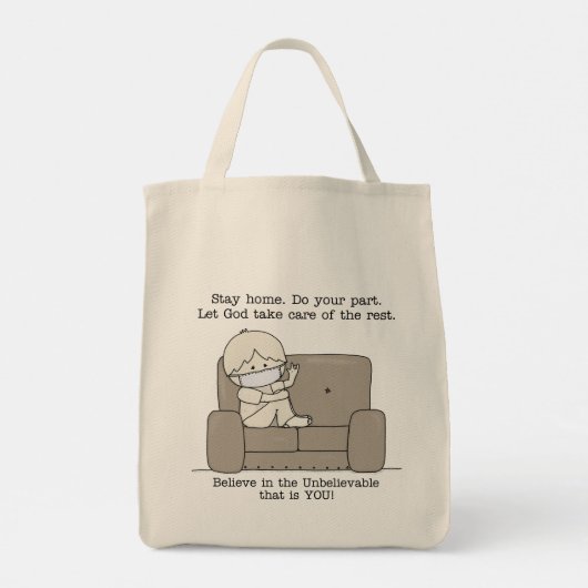 Doe uw deel tote bag (Achterkant)