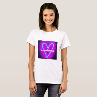 "Doe uw hartlicht aan" t-shirt