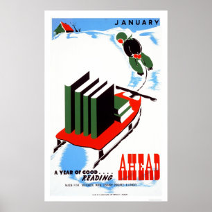 Doe Uw Leessneeuw 1938 WPA Poster