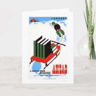 Doe Uw Sneeuw 1938 WPA van de Lezing Kaart