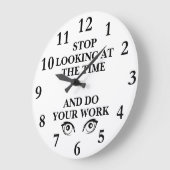 Doe uw werk wandklok (Hoek)