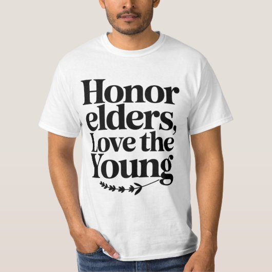 Doe Vandaag Iets Dat Je Morgen Helpt T-shirt (Voorkant)