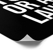 Doe vandaag iets met je toekomstige zelf - grappig poster (Hoek)