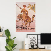 Doe vandaag mee met Marines-Enlist Poster (Thuiskantoor)