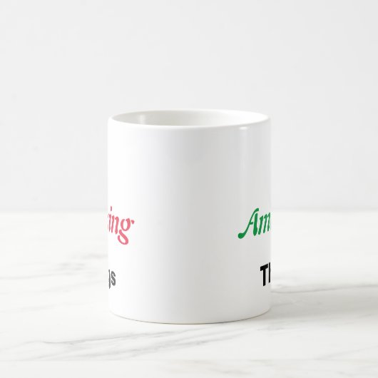 Doe verbluffende dingen koffiemok (Center)