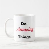 Doe verbluffende dingen koffiemok (Links)