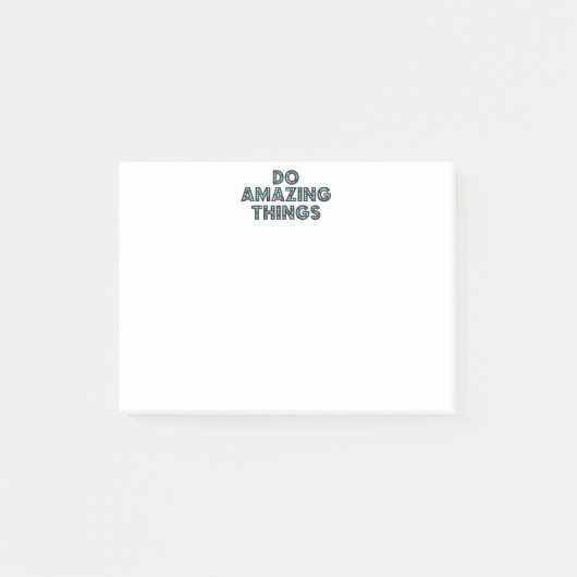 Doe verbluffende dingen post-it® notes (Voorkant)