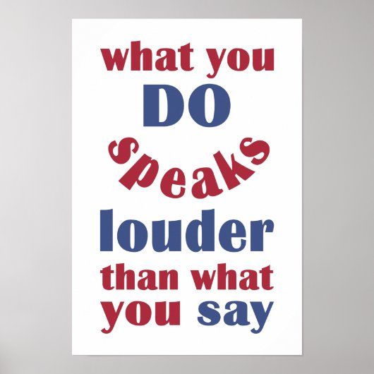 Doe versus zeg douane poster (Voorkant)