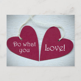 Doe waar je van houdt 3 briefkaart