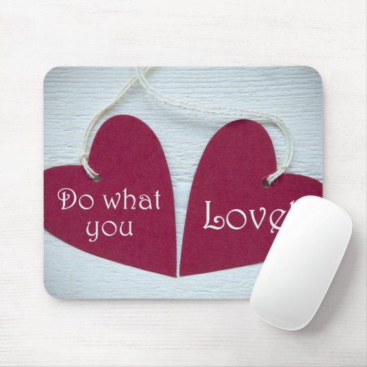 Doe waar je van houdt 3 muismat (Met muis)