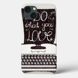 Doe waar je van houdt iPhone 13 hoesje