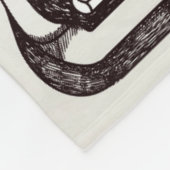 Doe waar je van houdt fleece deken (Hoek)