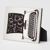 Doe waar je van houdt fotoplaat (Zijkant)