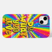 Doe waar je van houdt! Motivatie Case-Mate iPhone Case (Achterkant (horizontaal))