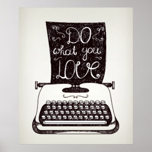 Doe waar je van houdt poster