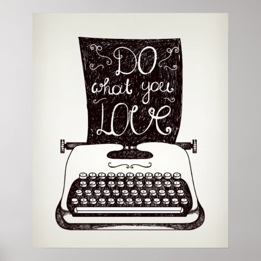 Doe waar je van houdt poster (Voorkant)