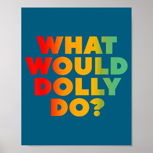 Doe Wat Dolly Zou Doen Poster (Voorkant)