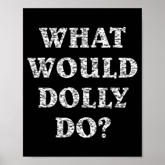 Doe Wat Dolly Zou Doen Poster (Voorkant)