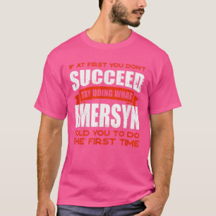 Doe wat Emersyn je vertelde om vriendennaam Boeddy T-shirt